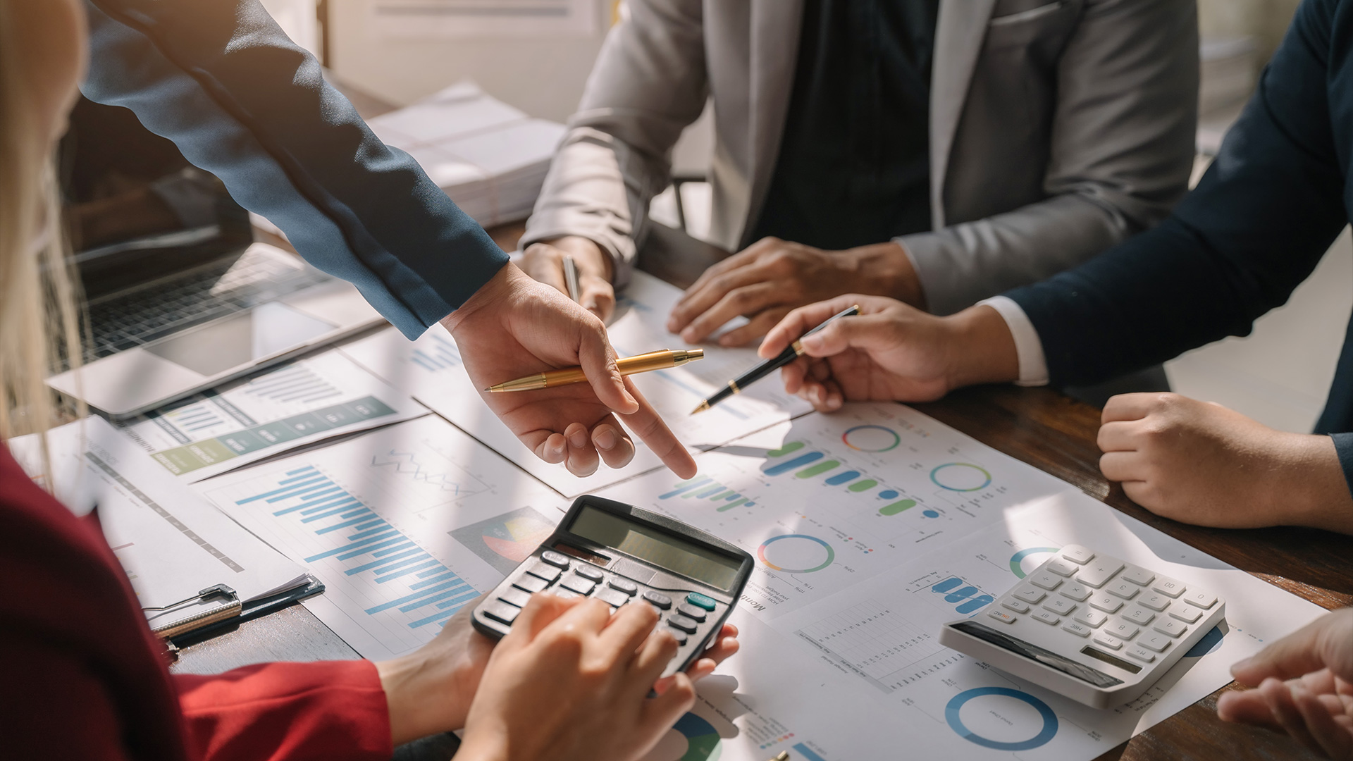 Accounting<br>All in One Place background image